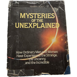Mysteries of the Unexplained Readers Digest 1982 Paranormal Supernatural Rare